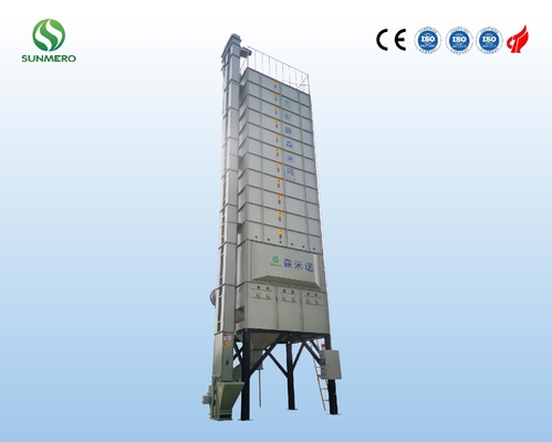 22Ton Per Batch Grain Dryer Machine มัลติฟังก์ชั่นการเกษตร