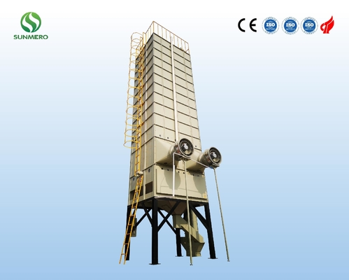 เครื่องเป่าเมล็ดข้าวโพดทางการเกษตร 22T เครื่องเป่าเมล็ดพืชแนวตั้งสำหรับเกษตรกร