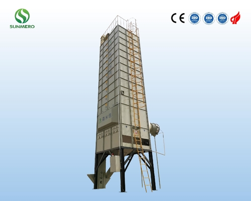22Ton Stainless Steel Cross Flow Grain Dryer, เครื่องเป่าแบทช์ข้าวโพดอเนกประสงค์