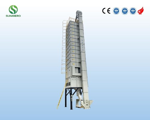 เครื่องอบเมล็ดข้าว 13500KG ต่อชุด, เครื่องอบแห้งแบบหมุนเวียน 11m ความสูง