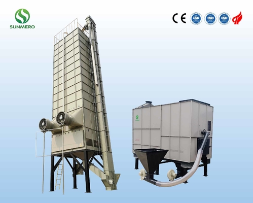 เครื่องเป่าเมล็ดข้าวโพดอบแห้งอัตโนมัติที่ผ่านการรับรองมาตรฐาน ISO, เครื่องเป่าโรงสีข้าว 22T