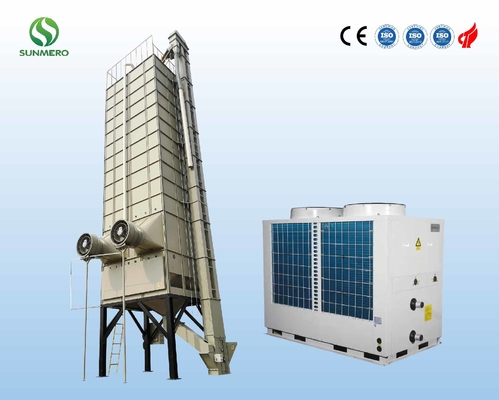 22Ton Stainless Steel Cross Flow Grain Dryer, เครื่องเป่าแบทช์ข้าวโพดอเนกประสงค์