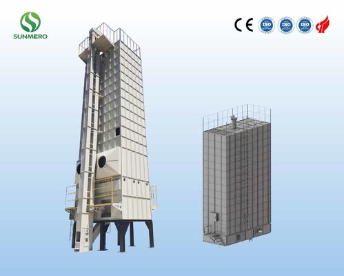 ISO18001 180tons Per Batch Grain Dryer Machine สำหรับโรงสีข้าวเวียดนาม
