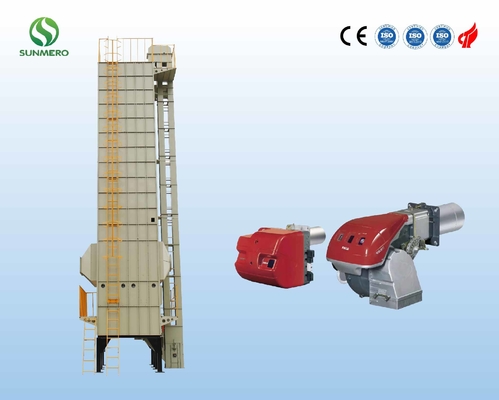 เครื่องอบข้าวเปลือกทนการสึกหรอ 220V, เครื่องอบข้าวแบบกลไก 15T สำหรับข้าวสาลี