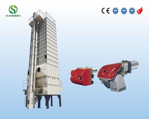 Batch Type เครื่องอบแห้งธัญพืชแบบกำหนดเอง 380V สำหรับข้าวนึ่ง