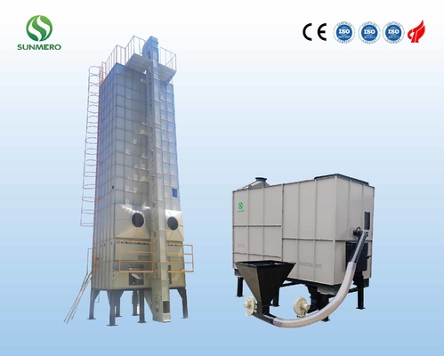 30T Batch Circulating Wheat Grain Dryer สำหรับโรงสีข้าวฟิลิปปินส์