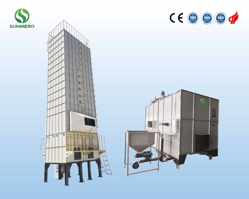 5.5kW 35 ตันเครื่องอบแห้งเมล็ดข้าวโพดเพื่อการเกษตรสำหรับโรงอบแห้ง