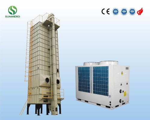 30Ton Circulating Husk Furnace Dryer ระบบอัตโนมัติความจุสูงความจุขนาดใหญ่