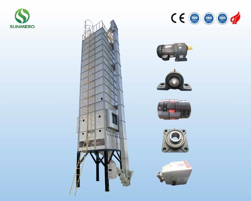 5.5kW 15tons Per Batch Grain Dryer เครื่องทนต่อการกัดกร่อน