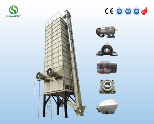 เครื่องเป่าเมล็ดข้าวโพดอบแห้งอัตโนมัติที่ผ่านการรับรองมาตรฐาน ISO, เครื่องเป่าโรงสีข้าว 22T