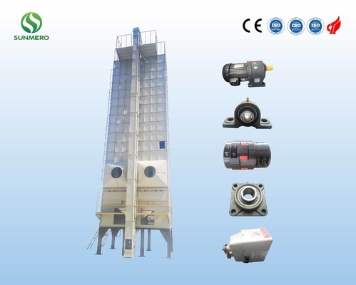 ISO18001 180tons Per Batch Grain Dryer Machine สำหรับโรงสีข้าวเวียดนาม