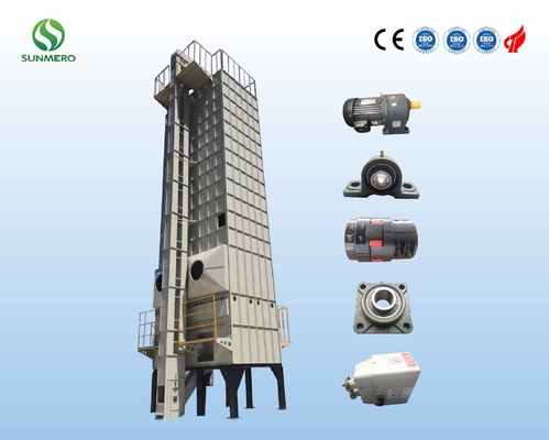 5.5kW 35 ตันเครื่องอบแห้งเมล็ดข้าวโพดเพื่อการเกษตรสำหรับโรงอบแห้ง
