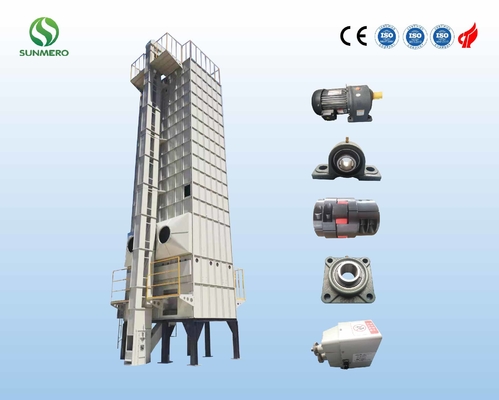 30T Batch Vertical Grain Dryer เครื่องเป่าการเกษตรพร้อมใบรับรอง ISO
