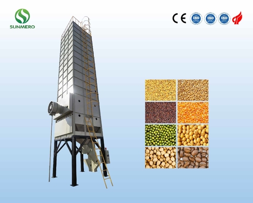 5.5kW 15tons Per Batch Grain Dryer เครื่องทนต่อการกัดกร่อน