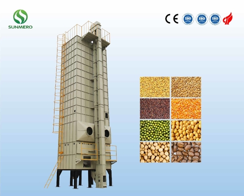 30Ton Circulating Husk Furnace Dryer ระบบอัตโนมัติความจุสูงความจุขนาดใหญ่