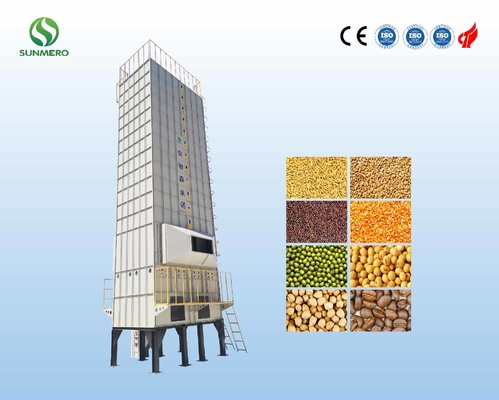 เครื่องเป่าเครื่องกลแนวตั้ง 30 ตันสำหรับใช้เก็บเมล็ดข้าว Palay