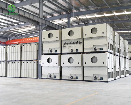 เครื่องเป่าเมล็ดพืชอุณหภูมิต่ำ 20 ตัน 380V สำหรับเก็บเมล็ดพืช