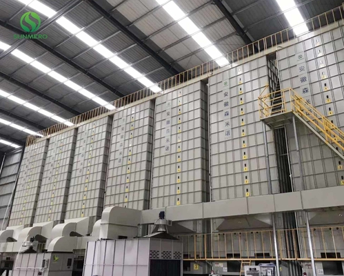 ISO18001 180tons Per Batch Grain Dryer Machine สำหรับโรงสีข้าวเวียดนาม