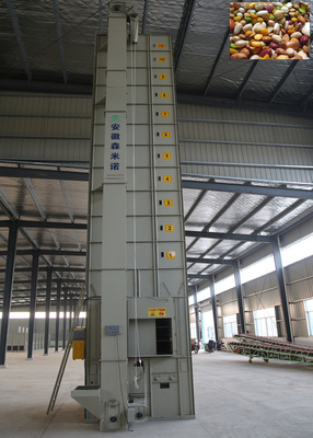 5.5kW Cross Flow Corn Batch Dryer ประสิทธิภาพการอบแห้งสูง 15 ตัน