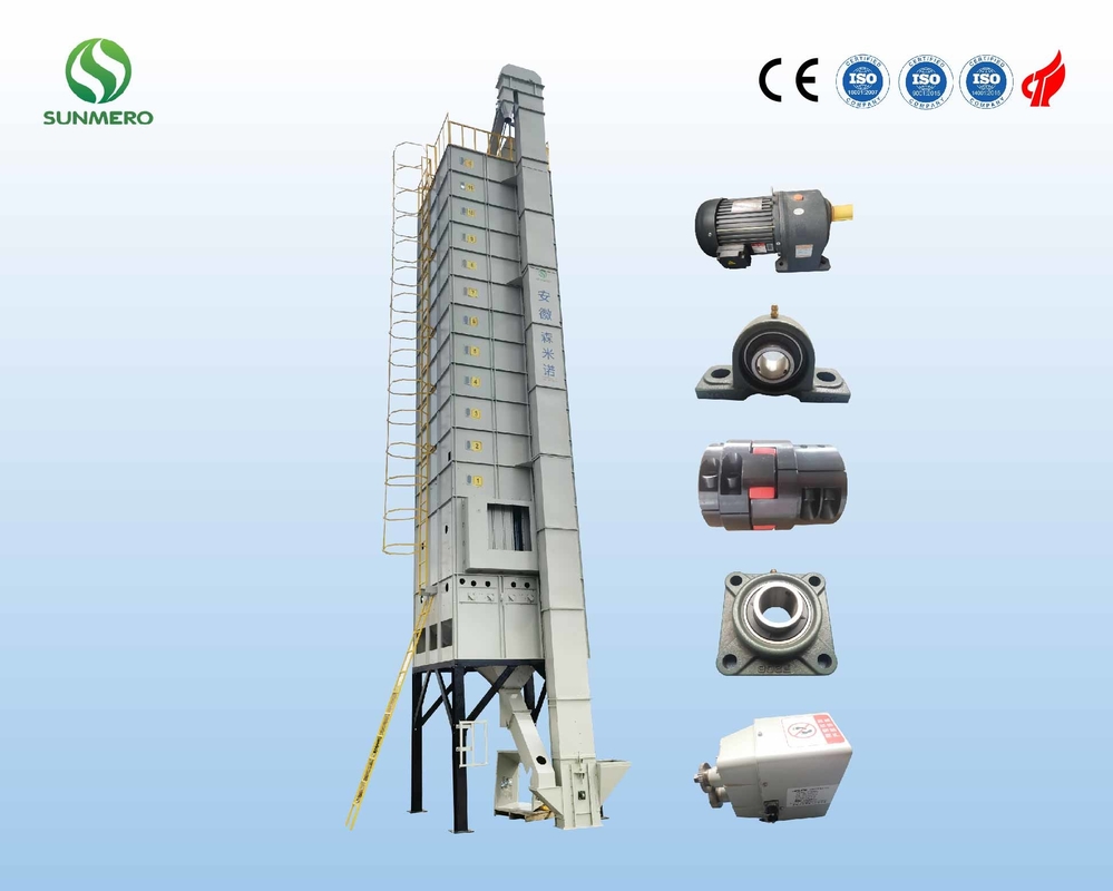 Batch Type เครื่องอบแห้งธัญพืชแบบกำหนดเอง 380V สำหรับข้าวนึ่ง